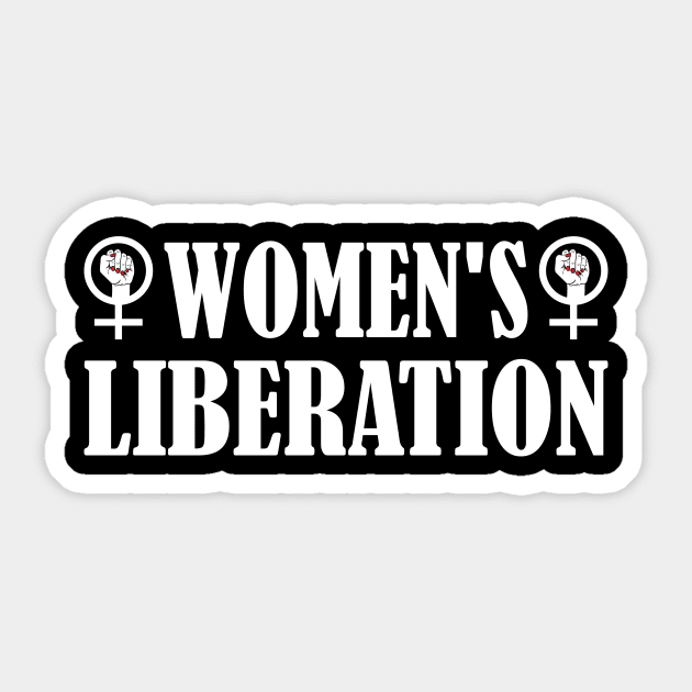 Womens Liberation Sticker by Anassein.os